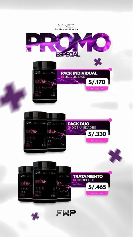 RENOVA 100% NATURAL PROMOCION HASTA AGOTAR STOCK